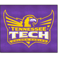 FANMATS 198 Tennessee Tech Golden Eagles Tailgater Rug - 5ft. x 6ft. Sports Fan Area Rug, Home Decor Rug and Tailgating Mat