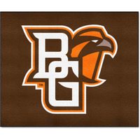 FANMATS 320 Bowling Green Falcons Tailgater Rug - 5ft. x 6ft. Sports Fan Area Rug, Home Decor Rug and Tailgating Mat