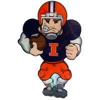 Illinois Fighting Illini Window Light-Up Player