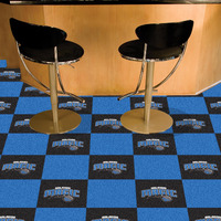 FANMATS NBA Orlando Magic Team Logo Sports Gym Room Indoor Carpet Floor Tiles 18"x18"