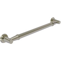 Universal Grab Bar Smooth Length: 16", Finish: Polished Nickel