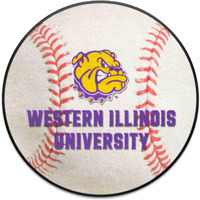 FANMATS Sports Team Logo Western Illinois University Baseball Mat