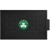 FANMATS 11402 Boston Celtics Heavy Duty Vinyl Medallion Outdoor Door Mat - 19.5in. x 31in.