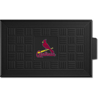 FANMATS 11316 St Louis Cardinals Door Mat,19.5"x31.25"