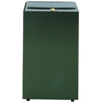 Witt Industries 32MSR-CB Indoor Confidential Waste Container, Charcoal Finish