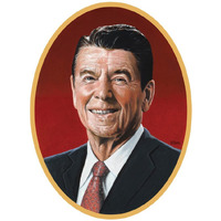 Beistle 54843 Reagan Cutout - Pack of 12