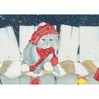 Pipsqueak Productions C944 Cat Holiday Boxed Cards