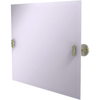 Allied Brass SB-93 Frameless Landscape Rectangular Tilt Beveled Edge Wall Mirror, Polished Nickel