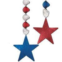 Patriotic Star Danglers Case Pack 96