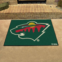 Fanmats NHL - Minnesota Wild All Star Mat/33.75"x42.5"