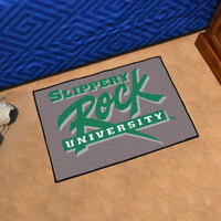 FANMATS 2925 NCAA - Slippery Rock The Rock Starter Mat Accent Rug - 19in. x 30in. | Sports Fan Home Decor Rug and Tailgating Mat