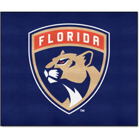 FANMATS 10537 Florida Panthers Tailgater Rug - 5ft. x 6ft. Sports Fan Area Rug, Home Decor Rug and Tailgating Mat