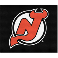 FANMATS 10414 New Jersey Devils Tailgater Rug - 5ft. x 6ft. Sports Fan Area Rug, Home Decor Rug and Tailgating Mat