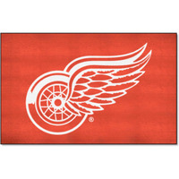 FANMATS 10379 Detroit Red Wings Ulti-Mat Rug - 5ft. x 8ft. | Sports Fan Area Rug, Home Decor Rug and Tailgating Mat