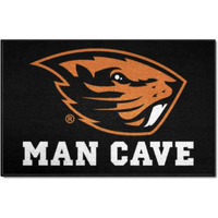 FANMATS 14592 NCAA - Oregon State Beavers Man Cave Starter Mat Accent Rug - 19in. x 30in. | Sports Fan Home Decor Rug and Tailgating Mat