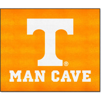 FANMATS 14698 Tennessee Volunteers Man Cave Tailgater Rug - 5ft. x 6ft. Sports Fan Area Rug, Home Decor Rug and Tailgating Mat