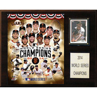 MLB San Francisco Giants 2014 World Series Champions Plaque, 12 x 15-Inch