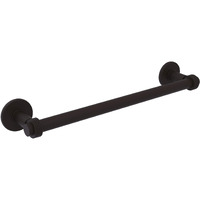 Allied Brass 2051G/24-ORB Continental Collection 24 Inch Groovy Detail Towel Bar, 24-Inch, Oil Rubbed Bronze