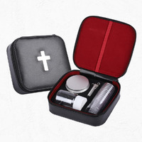 Swanson Christian Products Communion Set Includes 12 Reusable Communion Cups, 2oz. Bottle for Juice, Aluminum Tin for Communion Bread, and Metal Anointing Oil Vial