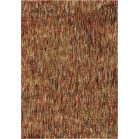 Orian Rugs Next Generation Multi-Solid Rouge Area Rug, 5'3" x 7'6", Red