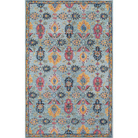 Momeni Ibiza Wool Area Rug 3' X 5' Blue