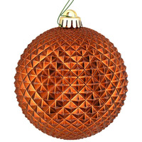 6 Copper Durian Glitter Ball Drill 4/Bg