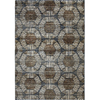 Orian Rugs Textured Penny Blue 5'1&quotx7'6"