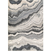 Orian Rugs Cascade - Taupe Inkwell 7'10" X 10'10"