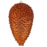 Vickerman Copper Pinecone Ornament