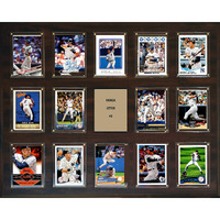 C&I Collectables MLB New York Yankees Plaque, Brown, 16"x20"