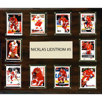 C & I Collectibles NHL 15"x18" Nicklas Lidstrom Detroit Red Wings Player Plaque