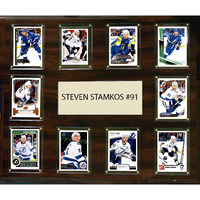 C & I Collectibles NHL 15"x18" Steven Stamkos Tampa Bay Lightning Player Plaque