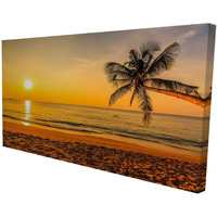 Begin Tropical Sunset - Print on Canvas Edition