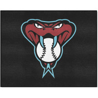 FANMATS 29000 Arizona Diamondbacks All-Star Rug - 34 in. x 42.5 in. Sports Fan Area Rug, Home Decor Rug and Tailgating Mat