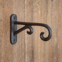 CTW Home Collection 370490 French Country Wall Hook, Box of 4, 4.5-inch Depth