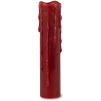 LED Wax Dripping Pillar Candle with remote and 4 and 8 Hour Timer (Set of 6) 1.75"Dx8"H Wax/Plastic