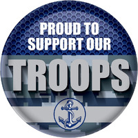 The'Proud to Support Our Troops Button