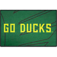 FANMATS 33445 Oregon Starter Mat Accent Rug - 19in. x 30in. Slogan Design