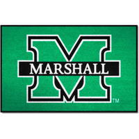 FANMATS 24338 NCAA - Marshall Thundering Herd Starter Mat Accent Rug - 19in. x 30in. | Sports Fan Home Decor Rug and Tailgating Mat - M Marshall Alternate Logo