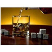 Whiskey on THE ROCKS - Pure Soapstone Rocks set of 9