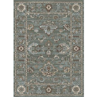 3562-0051-GREEN Colosseo Area Rug Green - 5 ft. 3 in. x 7 ft. 3 in.