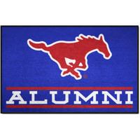 FANMATS 32962 NCAA - Southern Methodist University Starter Mat Accent Rug - 19in. x 30in. Alumni Starter Mat| Sports Fan Home Decor Rug and Tailgating Mat