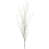 Melrose Modern Home Decorative Glitter Branch (Set of 6) 48" H Bamboo/Plastic