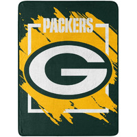 NORTHWEST ENTERPRISES NFL 46x60 Dimensional Design Micro Raschel Throw Blanket (Green Bay Packers)