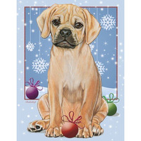 Puggle Christmas Boxed Cards - Pack of 10