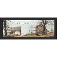 Bless This Home 1 Black Framed Print Wall Art