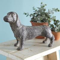 CTW Home Collection Dachshund Figurine, 6-inch Height, Cast Iron, Home, Home Dcor