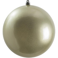 Vickerman 571033-6" Limestone Candy Ball Christmas Tree Ornament (4 Pack) (N591525DCV)