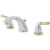 Kingston Brass GKB961 Magellan 8-Inch Widespread Lavatory Faucet with Retail Pop-Up, 5-3/4", Polished Chrome