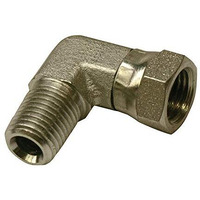 Apache Steel Hydraulic Adapter 1/2 in. Dia. x 1/2 in. Dia. 1 pk